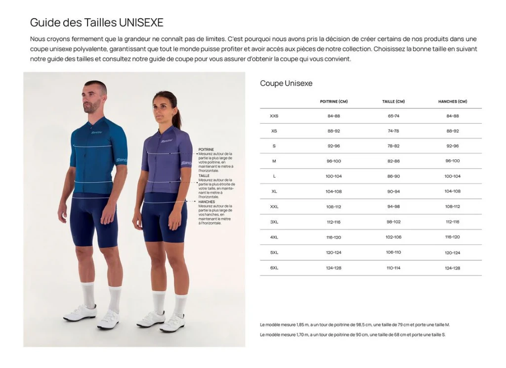 Santini_Charte des tailles_Unisexe.webp